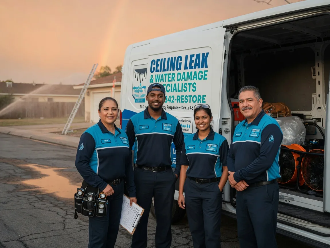 Ceiling Leak Cleanup company in Kelseyville, CA